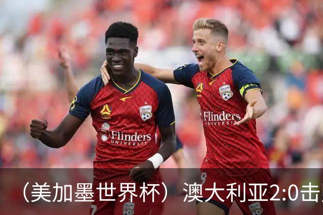 （美加墨世界杯）澳大利亚2:0击败土耳其 中国裁判迎本届杯赛首秀